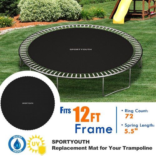 Round trampoline jumping mat - round,