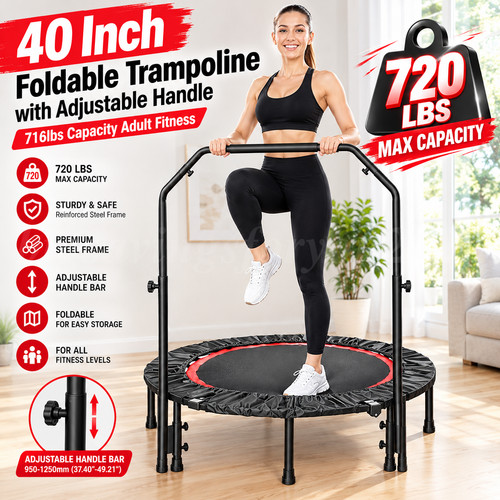 Inch foldable trampoline - 40,