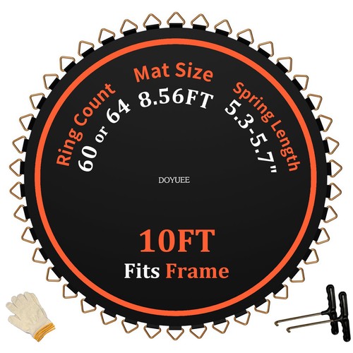 Trampoline mat 102 8in - trampoline, mat,102.8in/8.56ft