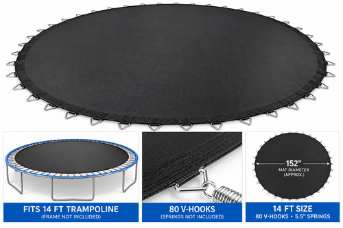 Tw10031 14ft trampoline - 14ft,