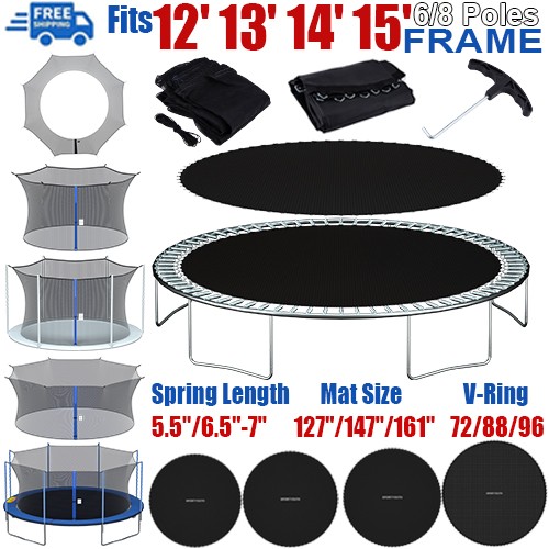 12ft 13ft 14ft 15ft - , trampoline